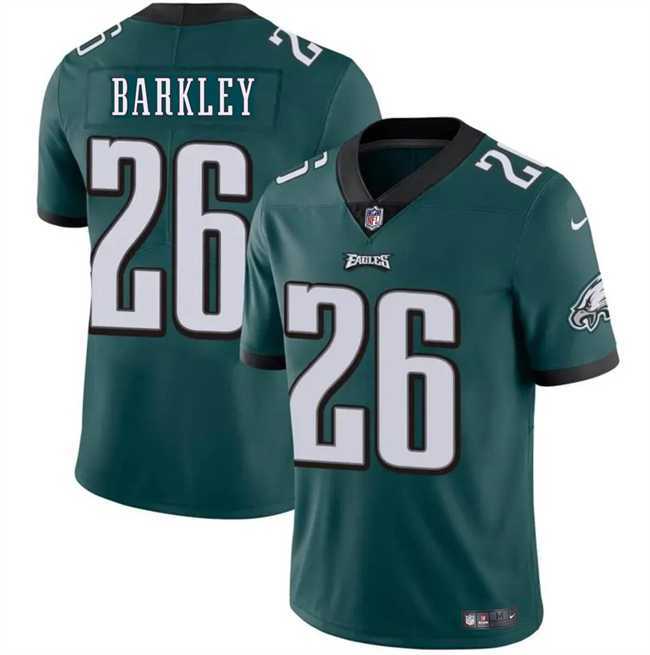 Men & Women & Youth Philadelphia Eagles #26 Saquon Barkley Green Vapor Untouchable Limited Stitched Jersey,We sell and wholesale Men & Women & Youth Philadelphia Eagles #26 Saquon Barkley Green Vapor Untouchable Limited Stitched Jersey on line form chian!